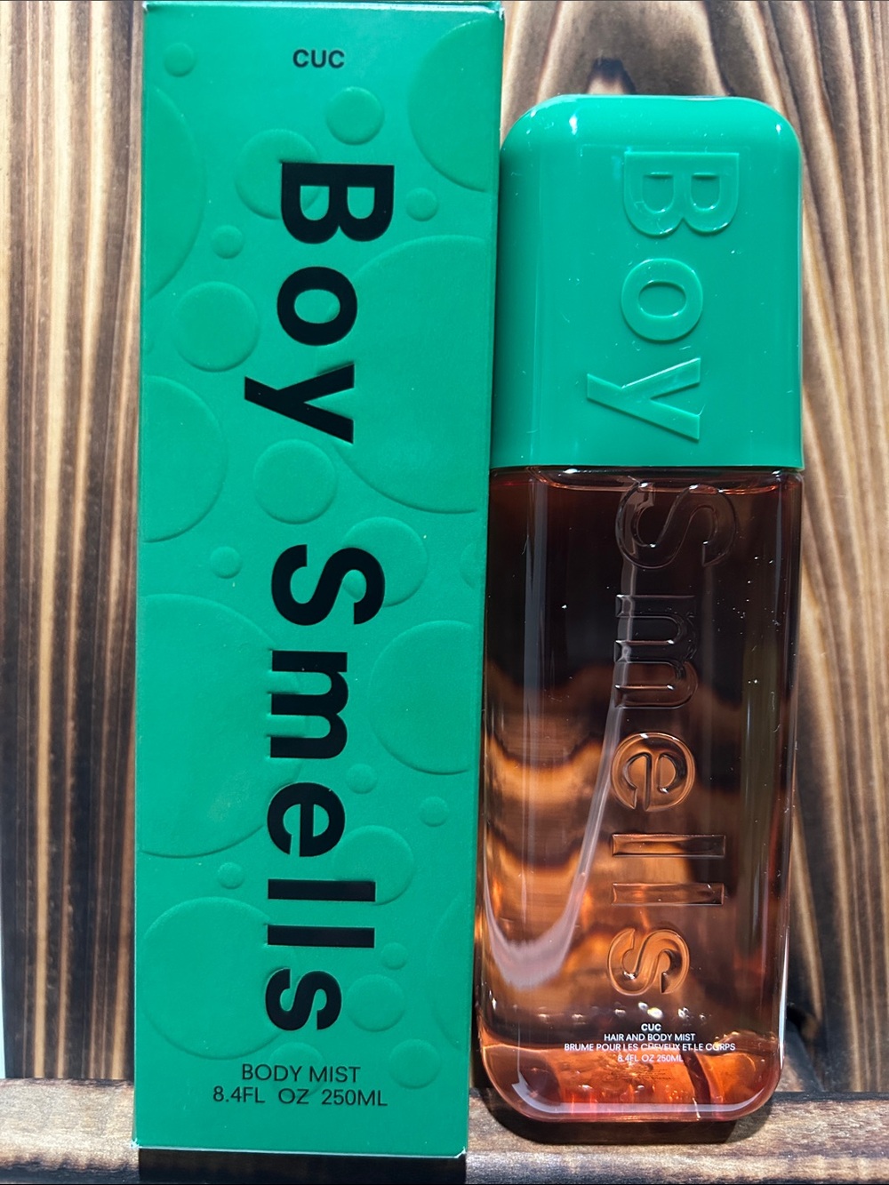 CUC Boy Smells Green Body Mist – Refreshing Bath & Body Spray